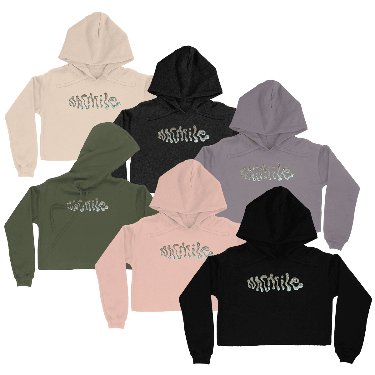 NACARILE Crop Hoodie